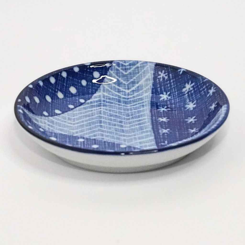 Mino Ware Sky Ceramic Small Plate (13cm)