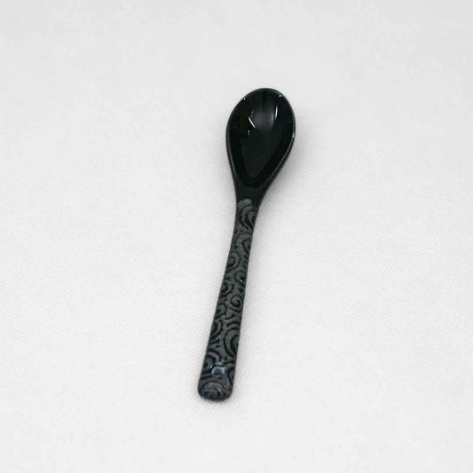 Japanese Karakusa Pattern Porcelain Tea Spoon