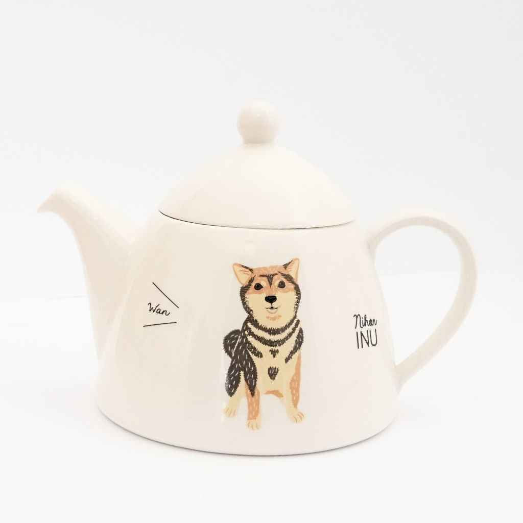Japanese Porcelain Dog Teapot