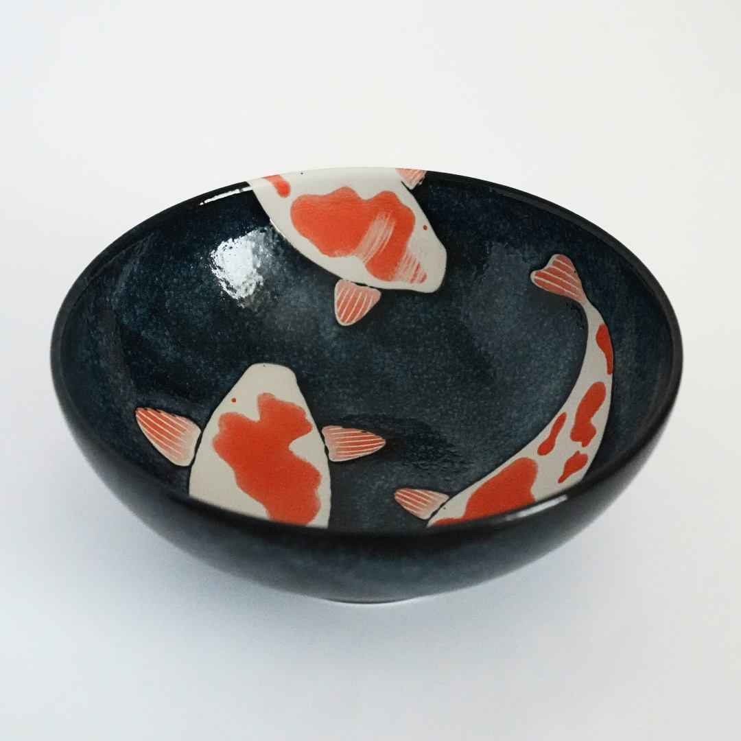 Japanese Koi Fish Ramen Bowl