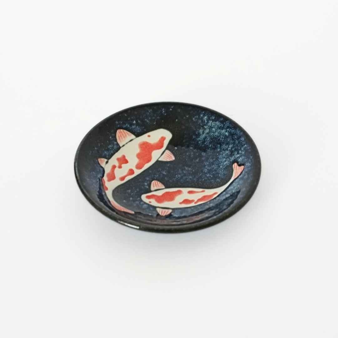 Japanese Koi Fish Small Plate
