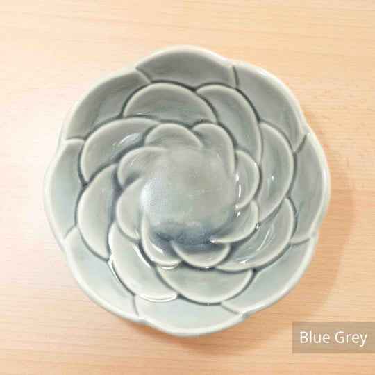 Mino Ware Floral Serving Bowl