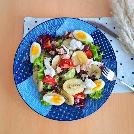 Mino Ware Sky Ceramic DInner Plate