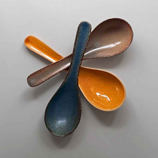 Seto Ware Japanese Soup Spoon