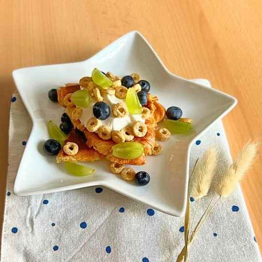 Star Shaped Porcelain Serving Platter