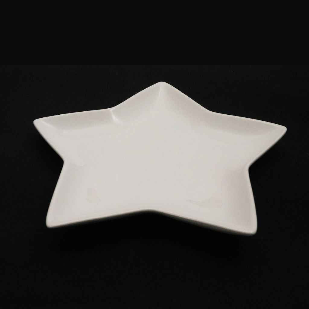 Star Shaped Porcelain Serving Platter
