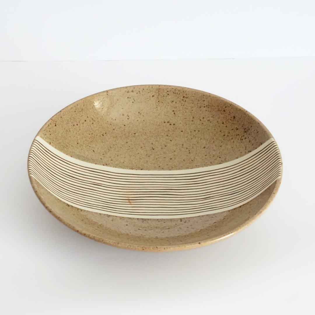 Suikusa Mino Ware Ceramic Dinner Plate