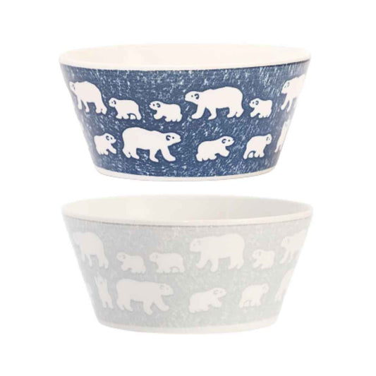 White Bear Ceramic Soup Bowl