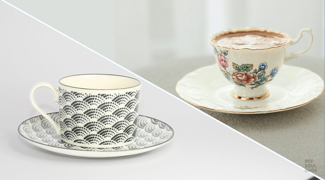 British Bone China vs. Japanese Pottery