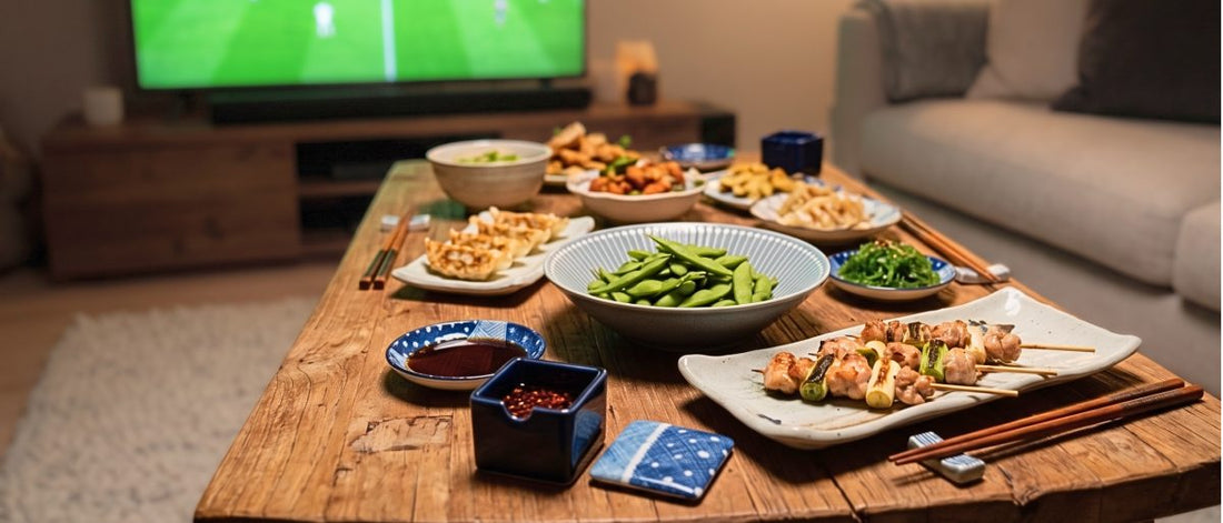 The Asian Series: 4 Match-Day Snacks Styled with Japanese Ceramics