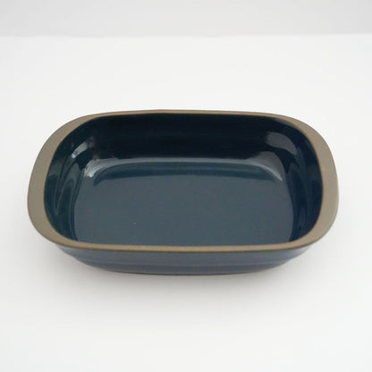 Ceramic Rectangular Oven Dish - Navy Blue