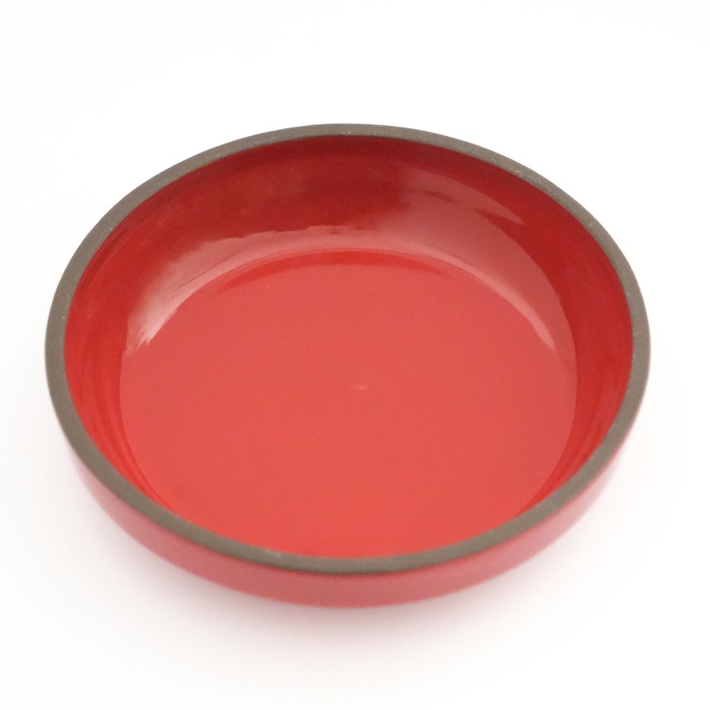 Ceramic Round Oven Dish - Red