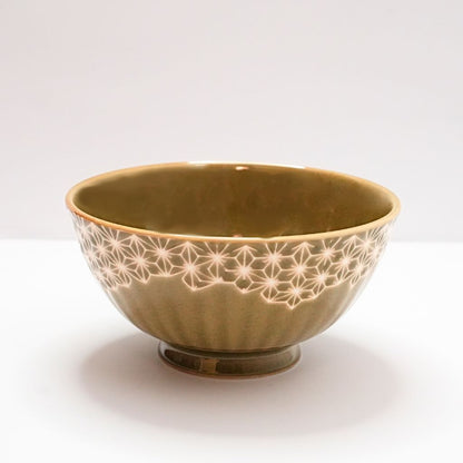 Hemp Leaf Rice Bowl - Light Brown