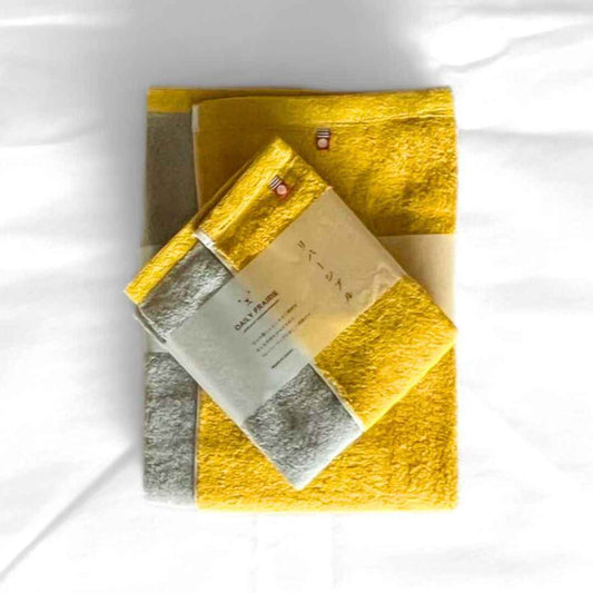 Imabari Two-Toned Towel Set