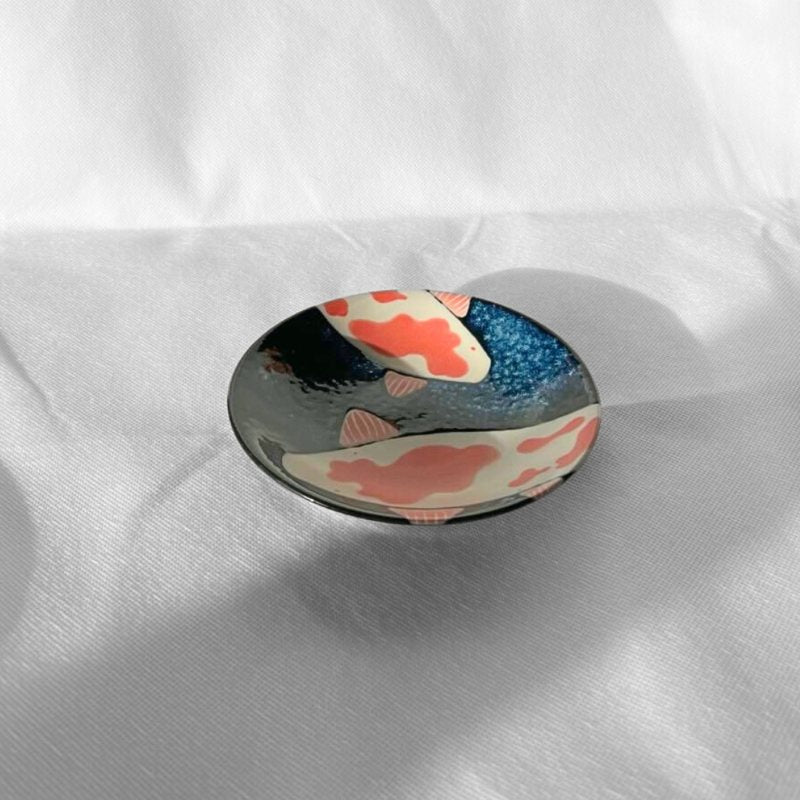 Japanese Koi Fish Side Plate