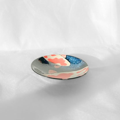 Japanese Koi Fish Side Plate - side - Hey Soul Hugs