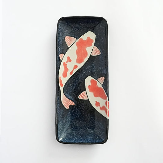 Japanese Koi Fish Serving Platter