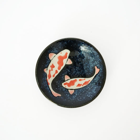 Japanese Koi Fish Small Plate