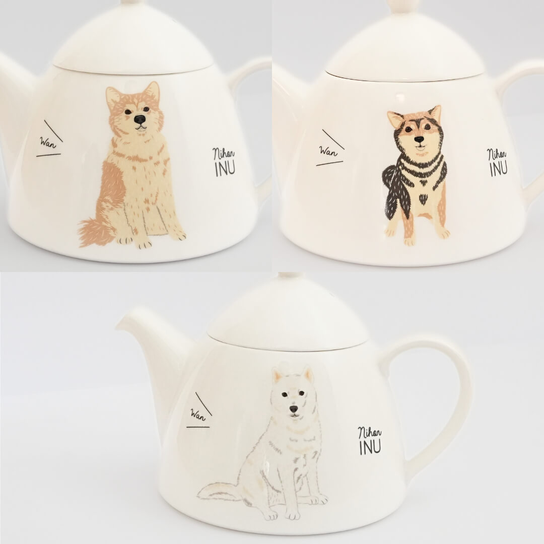 Japanese Porcelain Dog Teapot