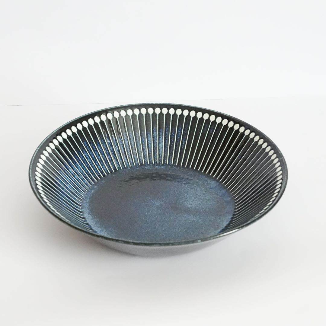 Mino Ware Jugusa Salad Bowl