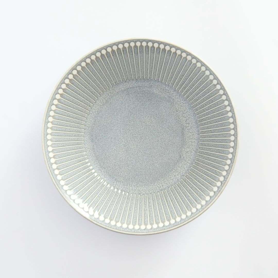 Mino Ware Jugusa Salad Bowl - grey