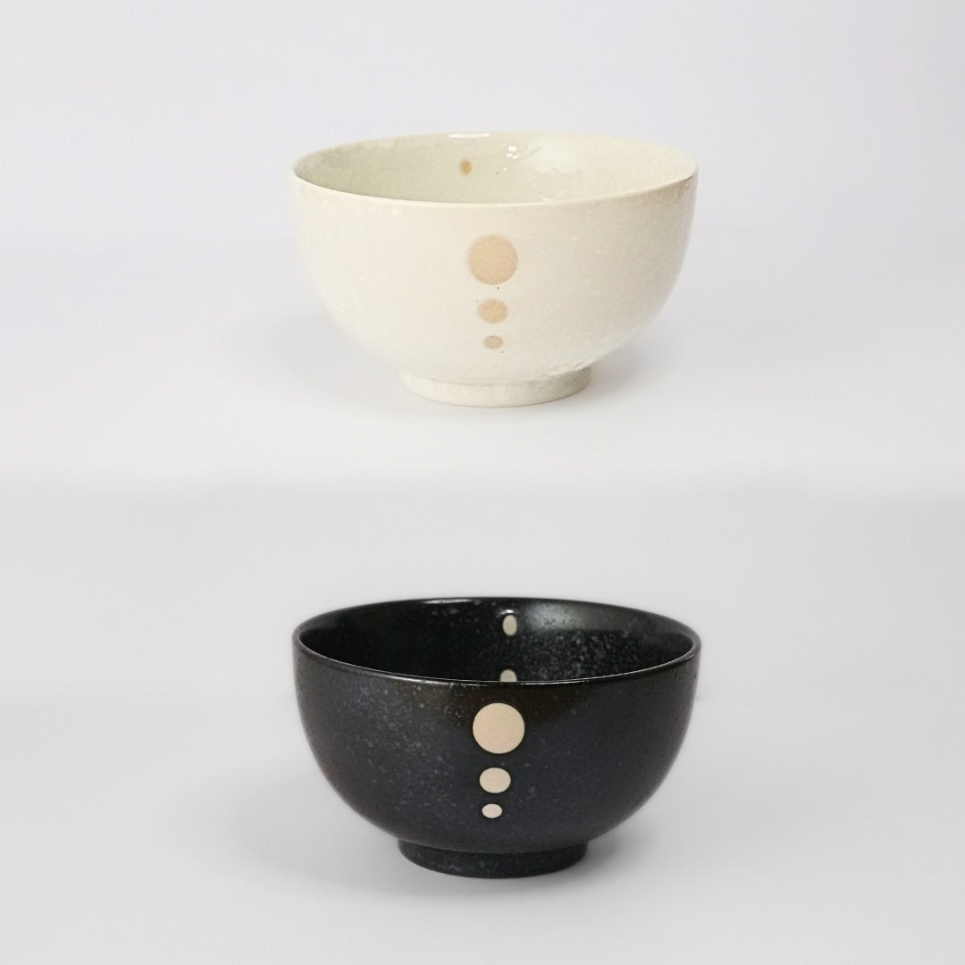 Mino Ware Polka Dot Ceramic Small Bowl