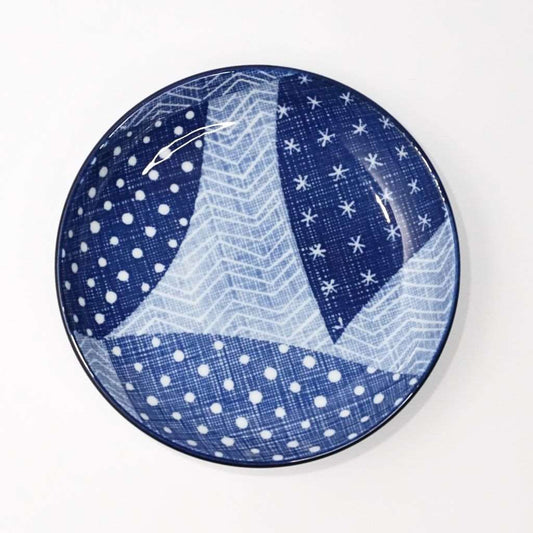 Mino Ware Sky Ceramic Small Plate (10.3cm)