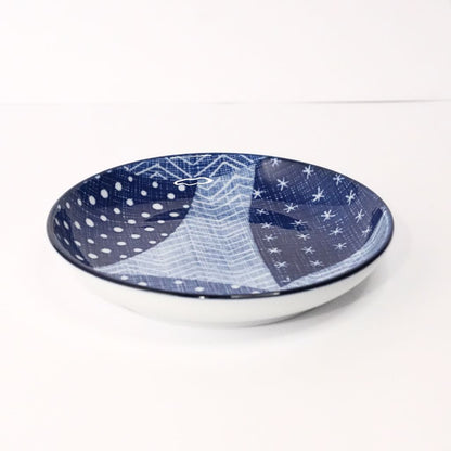 Mino Ware Sky Ceramic Small Plate (10.3cm) - side