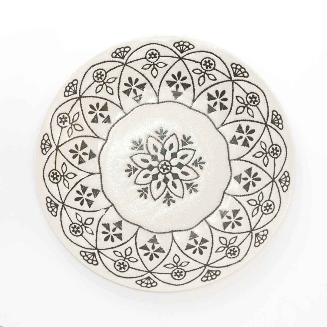 Moroccan Style Ceramic Dinner Plate