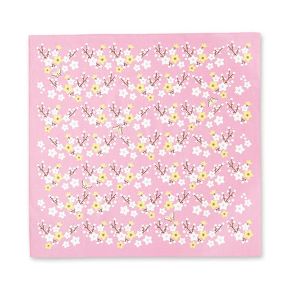 Sakura Blossom & Butterfly Japanese Furoshiki Wrapping Cloth