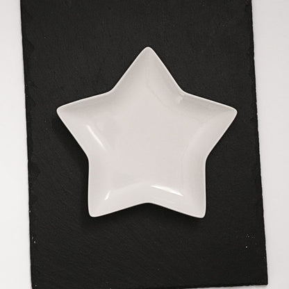 Star-shaped Porcelain Small Plate