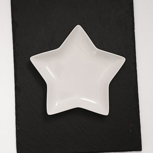 Star-shaped Porcelain Small Plate