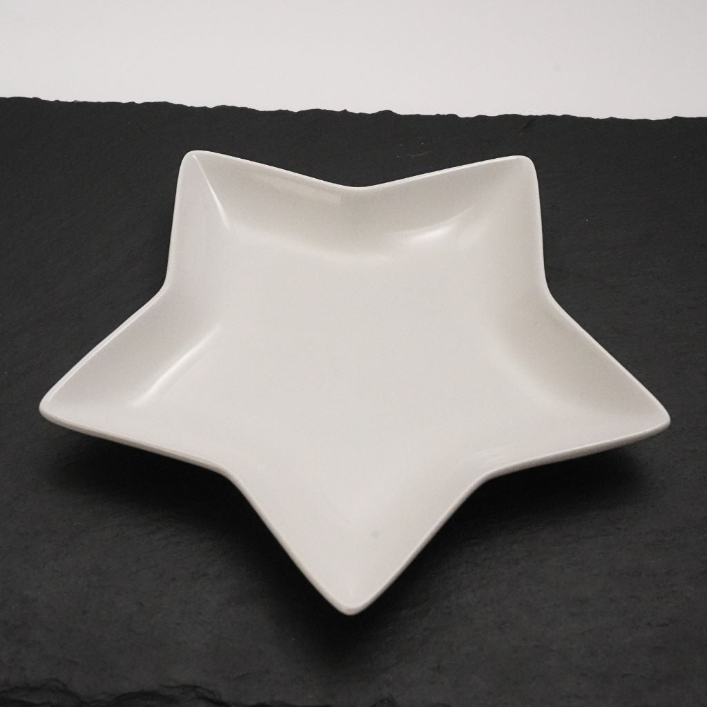 Star-shaped Porcelain Small Plate - side