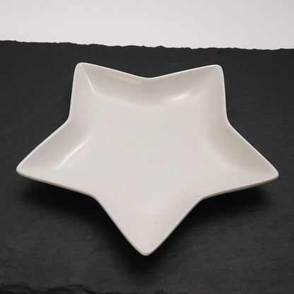 Star-shaped Porcelain Small Plate - side