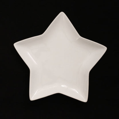 Star-shaped Porcelain Plate (Large)